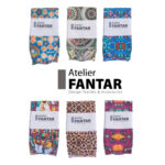 Chaussettes Artisanales Vert Radiance haut de gamme en Tissu Imprimé signée Atelier Fantar – Image 3