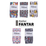 Chaussettes Artisanales Insecte Signature haut de gamme en Tissu Imprimé signée Atelier Fantar – Image 3