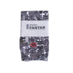 Chaussettes Artisanales Plante Fusion haut de gamme en Tissu Imprimé signée Atelier Fantar
