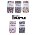Chaussettes Artisanales Plante Fusion haut de gamme en Tissu Imprimé signée Atelier Fantar – Image 3