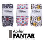 Chaussettes Artisanales Feuille haut de gamme en Tissu Imprimé signée Atelier Fantar – Image 2