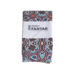 Chaussettes Artisanales Twist Atom haut de gamme en Tissu Imprimé signée Atelier Fantar