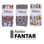 Chaussettes Artisanales Color Fantasy haut de gamme en Tissu Imprimé signée Atelier Fantar – Image 2