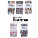 Chaussettes Artisanales Color Fantasy haut de gamme en Tissu Imprimé signée Atelier Fantar – Image 3