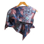 Écharpe en soie artisanale Scarlet haut de gamme signée Atelier Fantar de la Collection printemps-été 2025