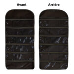 Organisateur Suspendu Sac Organisateur de sous-vêtements pour Armoire Double-Face 30 Poches