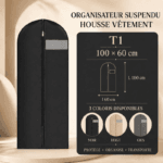 Organisateur Suspendu Housse Vêtement Protège Costumes – Image 6