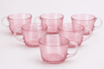6 verres à grand café maxi coffee en verre soufflé artisanal MZA 1299 – Image 2