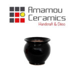 Pot en céramique émaillé esprit vintage design italien T 3 – Image 4