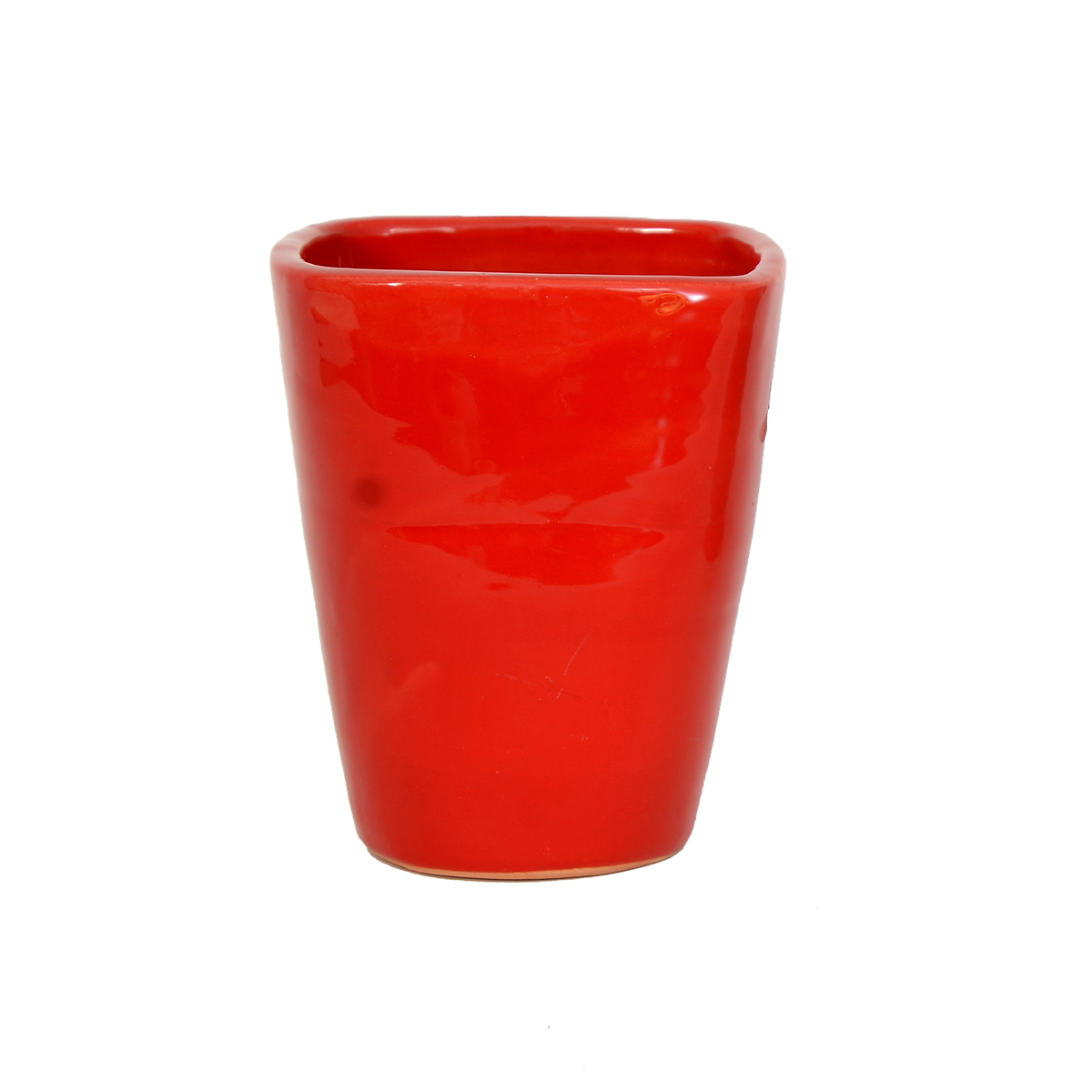 AMC 7522 Pot en céramique émaillé esprit vintage design conique carré T 2 – Image 1