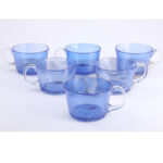 6 verres à grand café maxi coffee en verre soufflé artisanal MZA 1299 – Image 4