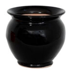 Pot en céramique émaillé esprit vintage design italien T 6