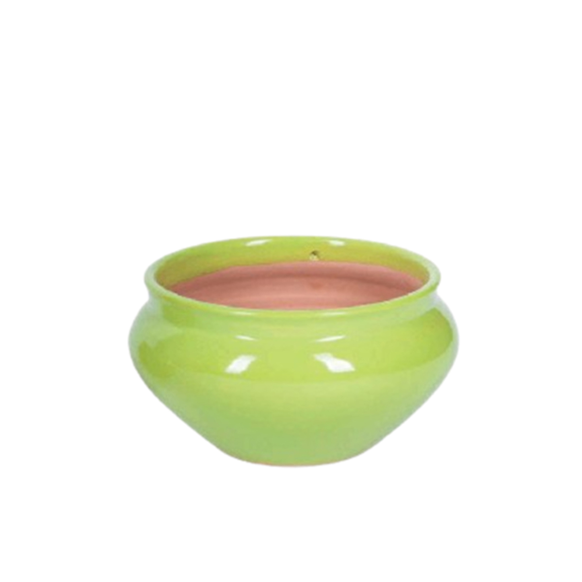 pot Green S Pot en céramique émaillé esprit vintage design Classique T 2 – Image 1