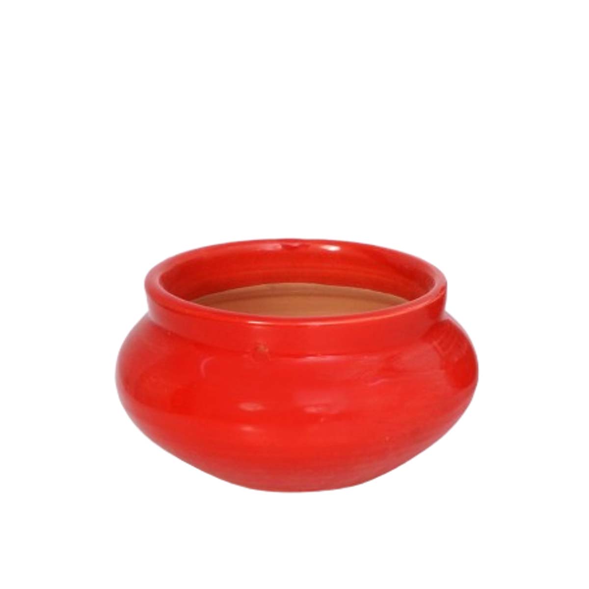 pot or cer S Pot en céramique émaillé esprit vintage design Classique T 3 – Image 1