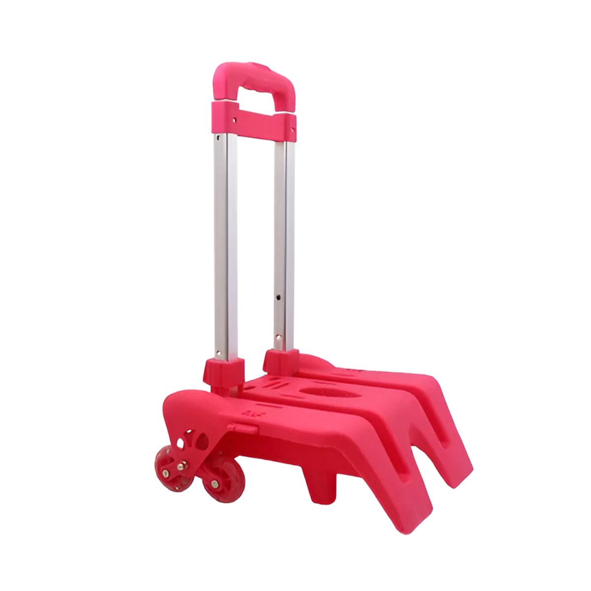 BOC 9024 Chariot à leviers de nouvelle génération haut de gamme en bleu Chariot à Sac à Dos et Cartable en Alliage d'Aluminium - Trolley Pliable 6 Roues 360° pour Enfants, Adolescents et Adultes - Idéal pour l'École et les Voyages – Image 1