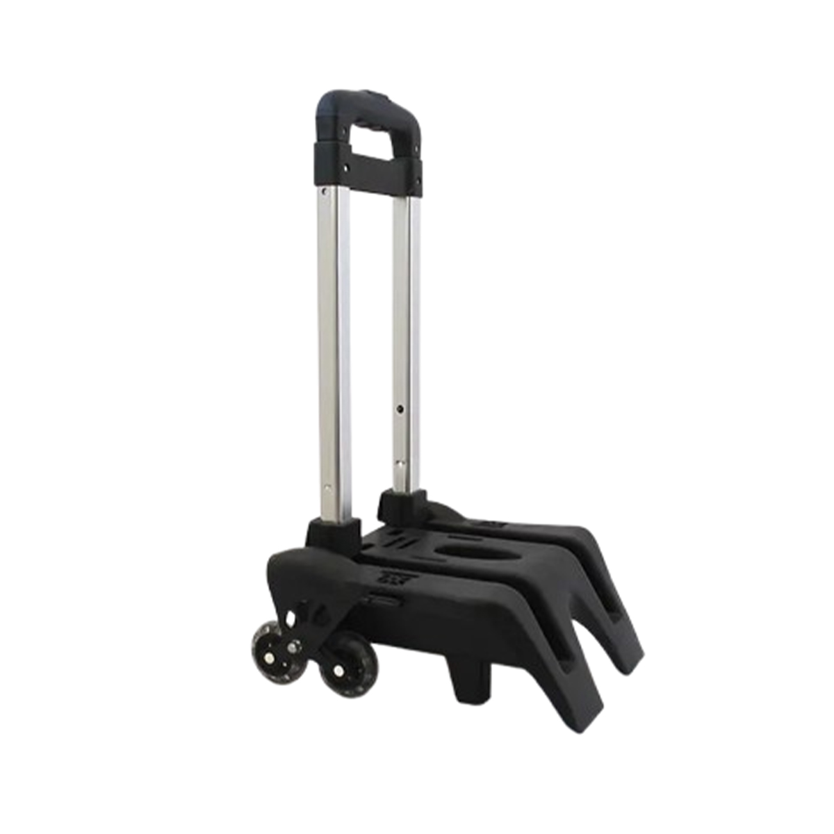 BOC 9025 Chariot à leviers de nouvelle génération haut de gamme en bleu Chariot à Sac à Dos et Cartable en Alliage d'Aluminium - Trolley Pliable 6 Roues 360° pour Enfants, Adolescents et Adultes - Idéal pour l'École et les Voyages – Image 1