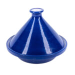 Tajine marocain Bicolor haute de gamme en fine céramique fait main Ø 20cm