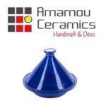 Tajine marocain Bicolor haute de gamme en fine céramique fait main Ø 20cm – Image 2