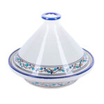 Tajine marocain Byrsa haute de gamme en fine céramique fait main Ø 20cm