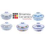 Soupière Margoum haute de gamme en fine céramique fait main Ø 20cm – Image 3