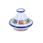 Mini Tajine Margoum haute de gamme en fine céramique fait main Ø 12 cm