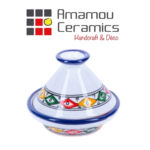 Mini Tajine Margoum haute de gamme en fine céramique fait main Ø 12 cm – Image 2