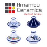 Mini Tajine Margoum haute de gamme en fine céramique fait main Ø 12 cm – Image 3