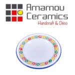 Assiette Plate Margoum haute de gamme en fine céramique fait main Ø 29 cm – Image 2