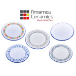 Assiette Plate Margoum haute de gamme en fine céramique fait main Ø 29 cm – Image 3