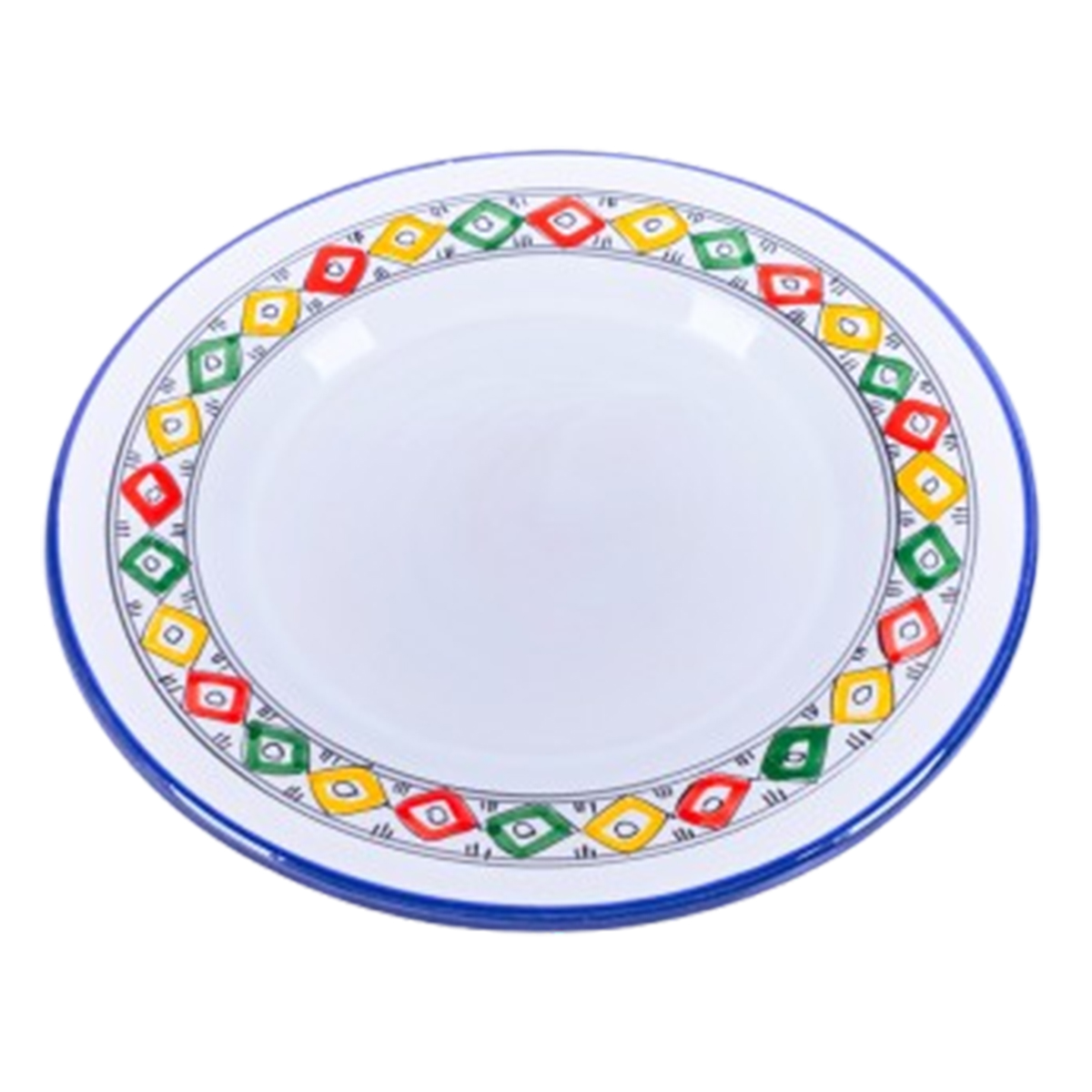 AMC 5113 Assiette Plate Margoum haute de gamme en fine céramique fait main Ø 29 cm – Image 1