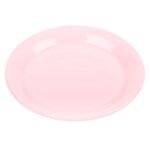 Assiette Plate Rose nude haute de gamme en fine céramique fait main Ø 29 cm