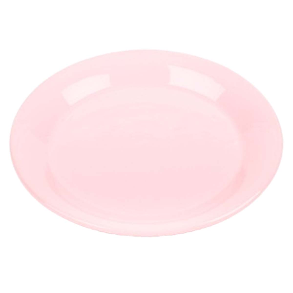 AMC 5117 Assiette Plate Rose nude haute de gamme en fine céramique fait main Ø 29 cm – Image 1