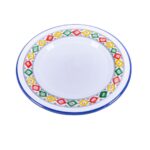 Assiette Plate Margoum haute de gamme en fine céramique fait main Ø 26 cm