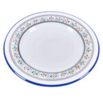 Assiette Plate Utique haute de gamme en fine céramique fait main Ø 29 cm
