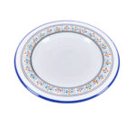 Assiette Plate Utique haute de gamme en fine céramique fait main Ø 26 cm