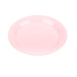 Assiette Plate Rose nude haute de gamme en fine céramique fait main Ø 26 cm