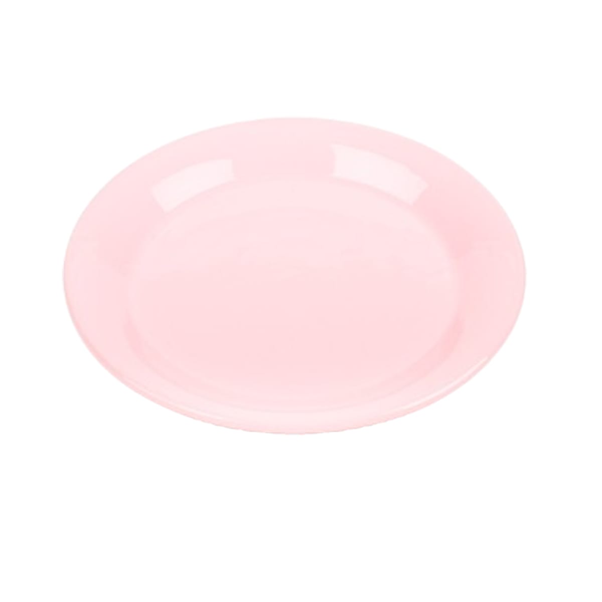 AMC 5217 Assiette Plate Rose nude haute de gamme en fine céramique fait main Ø 26 cm – Image 1