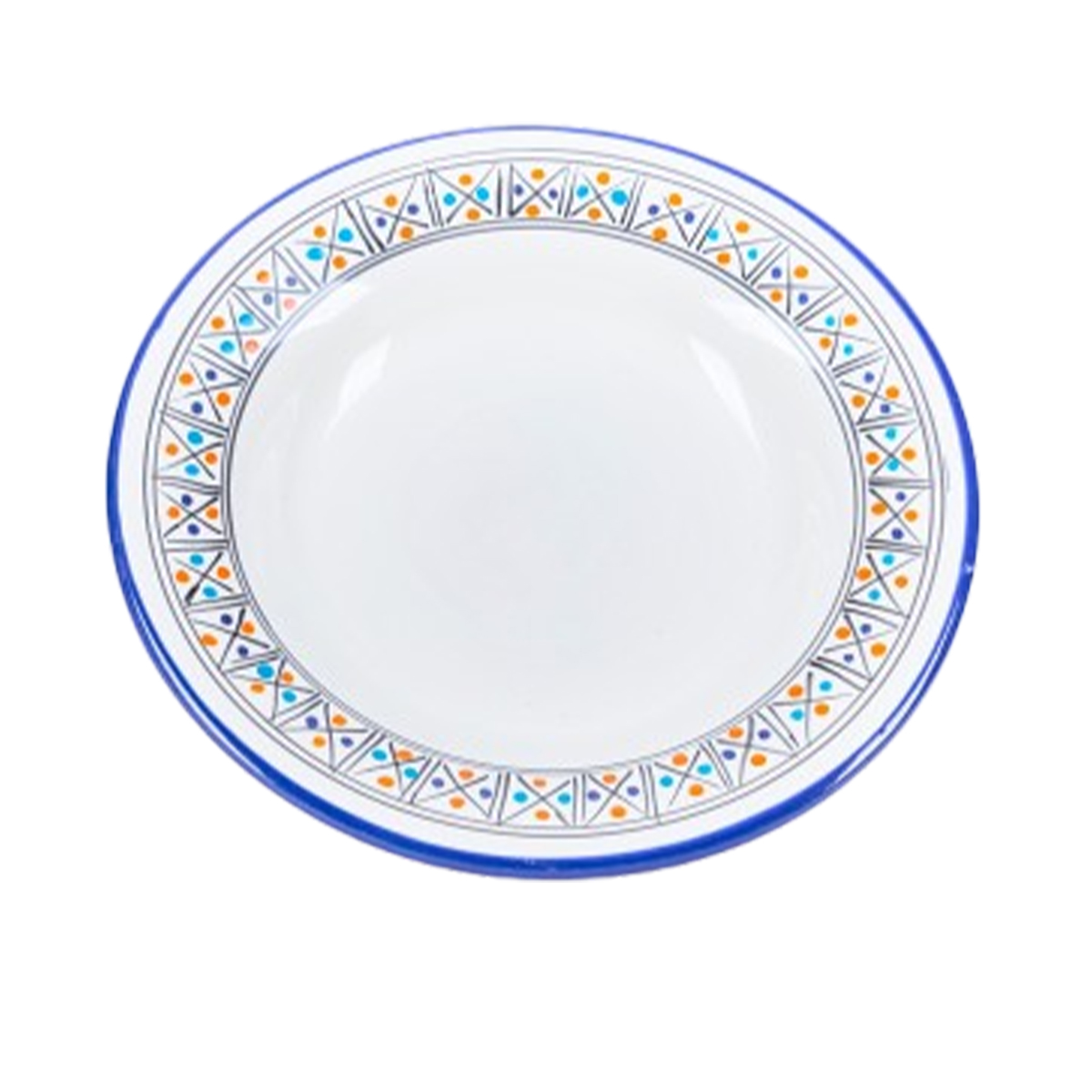 AMC 5310 Assiette creuse Utique haute de gamme en fine céramique fait main Ø 22cm – Image 1
