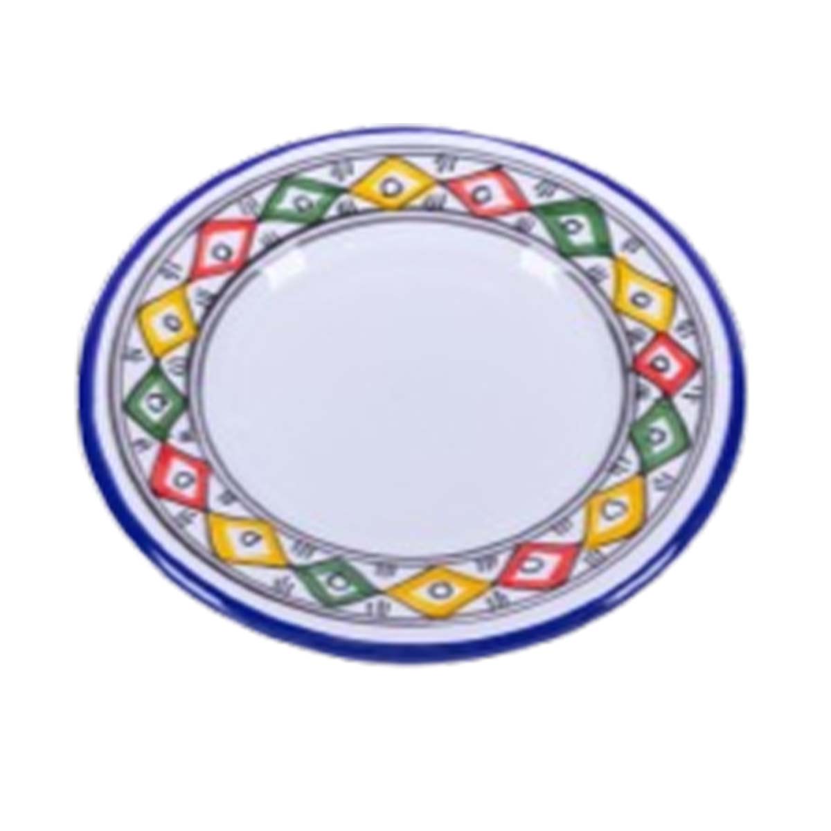 AMC 5312 Assiette creuse Margoum haute de gamme en fine céramique fait main Ø 22cm – Image 1