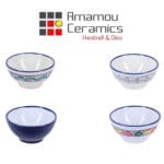 Bol creux Byrsa haute de gamme en fine céramique fait main Ø 13 cm – Image 3