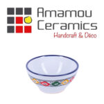 Bol creux Margoum haute de gamme en fine céramique fait main Ø 13 cm – Image 2