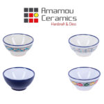 Bol creux Margoum haute de gamme en fine céramique fait main Ø 13 cm – Image 3