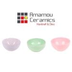 Bol creux Crème haute de gamme en fine céramique fait main Ø 13 cm – Image 3