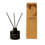 Diffuseur de parfum avec bâtonnets de Caresse Professional bouquets fleuris Sublime Vanille! 100% fabrication artisanale Flacon de 120 ml