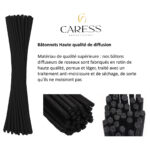 Lot de 12 bâtons de rechange pour diffuseur Caresse Professional bouquets fleuris 100% fabrication artisanale – Image 3