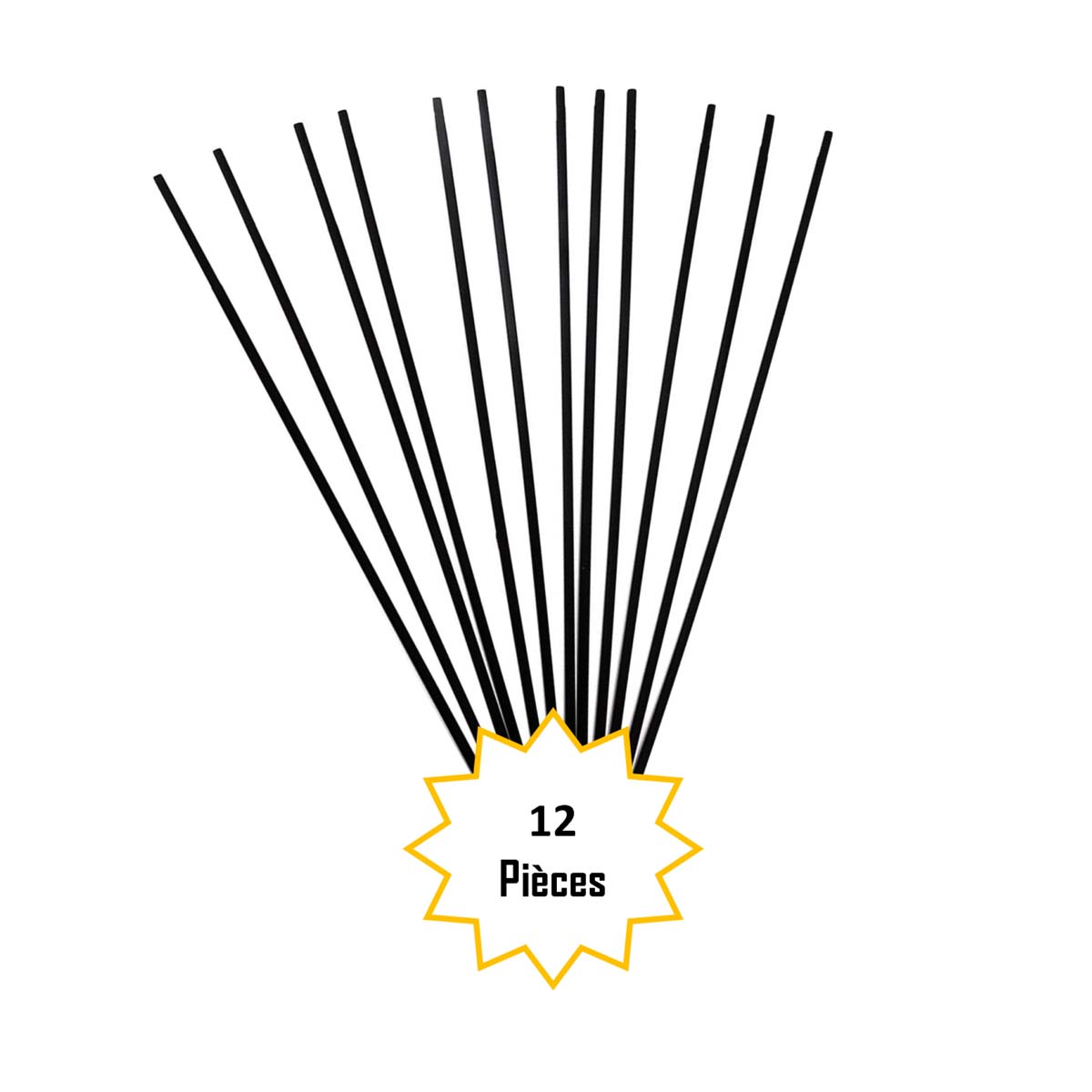 CPW 2929 Lot de 12 bâtons de rechange pour diffuseur Caresse Professional bouquets fleuris 100% fabrication artisanale – Image 1