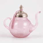 Théière PM en verre soufflé avec couvercle en cuivre MZA 1170 – Image 2