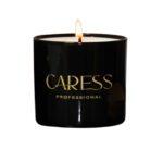 Bougie parfumées Caresse Professional bouquets fleuris Sublime Magnolia! 100% fabrication  artisanale Flacon en noir