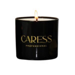 Bougie parfumées Caresse Professional bouquets fleuris Sublime Oud! 100% fabrication artisanale Flacon en noir