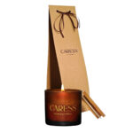 Bougie parfumées Caresse Professional bouquets fleuris Sublime Oud! 100% fabrication artisanale Flacon en miel – Image 2
